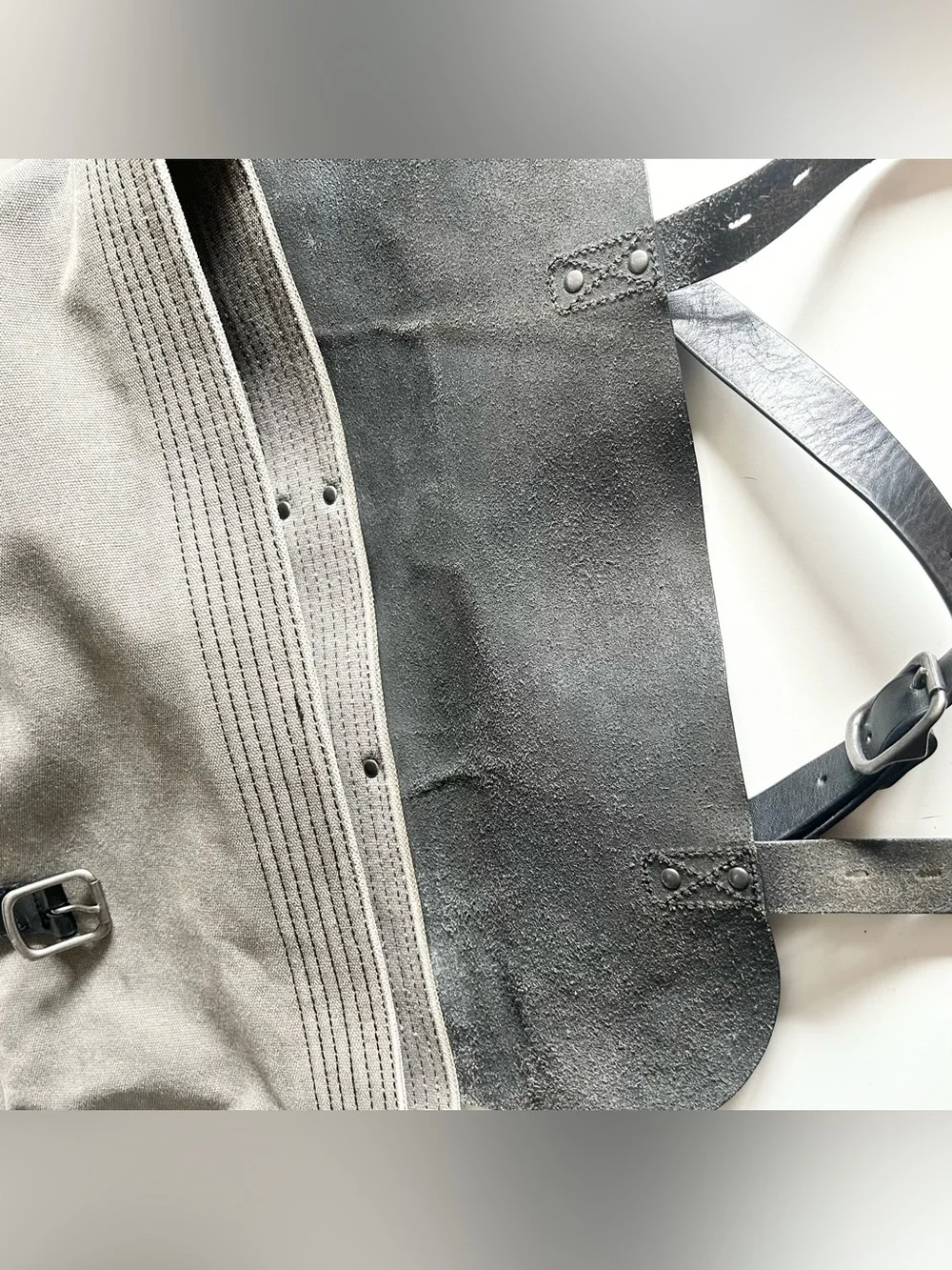 Banana Republic Vintage Style Messenger Bag Tote